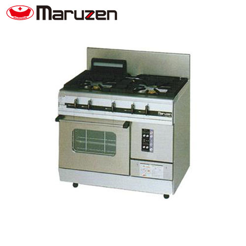マルゼン パワークックガスレンジ(スーパーバーナー、コンベクションオーブン搭載) MGRXS-096F(旧:MGRXS-096E) 業務用 業務用レンジ 業務用ガスレンジ"