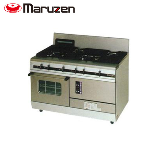 マルゼン パワークックガスレンジ（コンベクションオーブン搭載） MGRX-127F(旧:MGRX-127E) 業務用 業..