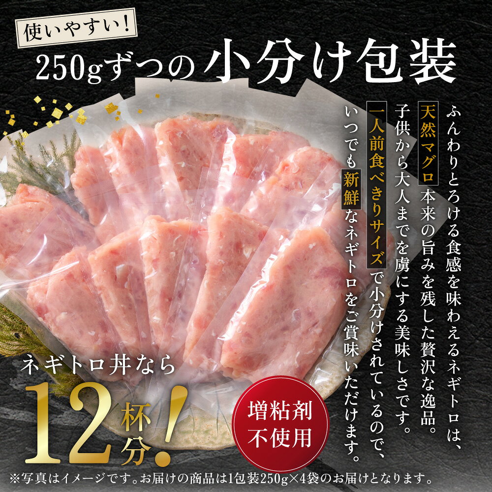 海鮮『 天然 ネギトロ 1kg 』 天然 マグロ お刺身 OK 粗挽き 新鮮 ねぎとろ まぐろ 刺し身 刺身 冷凍刺身 さしみ 食べ物 食品 魚 ギフト 贈答用 自宅用 プレゼント 福井 越前 冷凍 指定日着可 送料無料 国産 marugotoechizen-10000013 まるごと越前 サンプル画像3