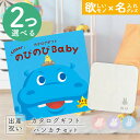 出産祝い カタログギフト のびのび Baby 2つ選べるあそぼ!コース & 今治タオル 名入れミッフィーハンカチセット 1万円 【ギフト 男の子 女の子 赤ちゃ...
