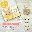 【マラソン限定クーポン配布中!】出産祝い カタログギフト えらんで Baby 3つ選べる ふわふわコース& ミトン セット 5万円 6万円 【 ベビーミトン 4種から選べる 日本製 双子 お祝い 男の子 女の子 赤ちゃん ベビー 育児グッズ 人気 ギフト 手袋 ハーモニック ビセラ】