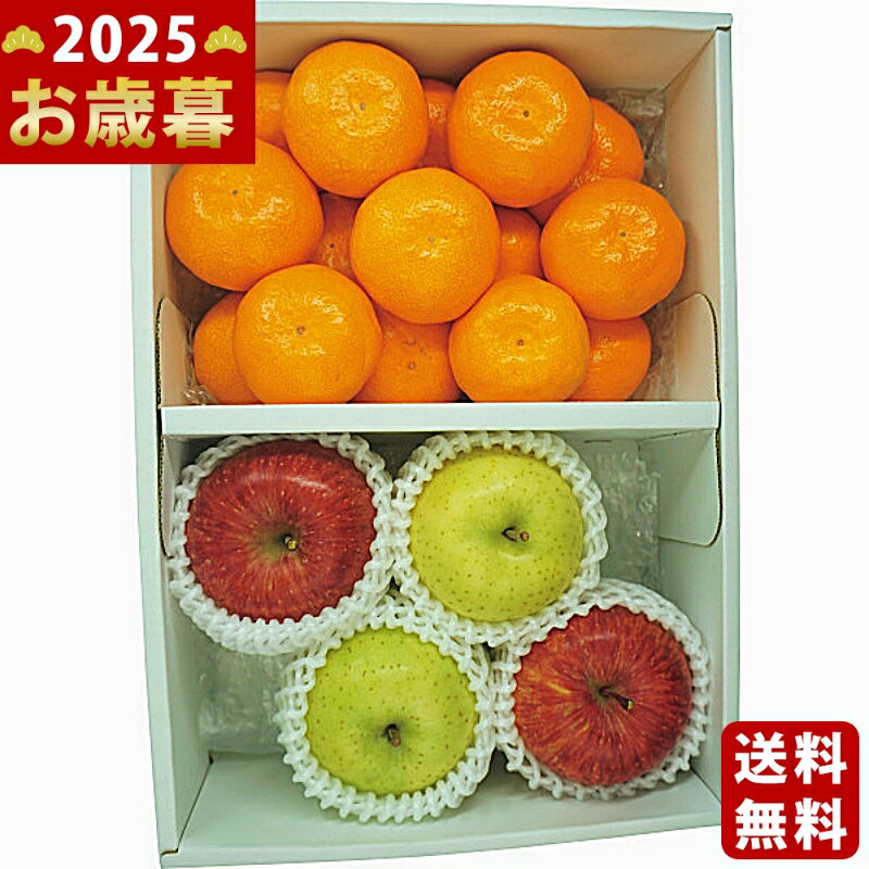 お歳暮 冬ギフト 有田みかん・サンふじりんご・王林りんご《2025年 お歳暮専用商品 直送便》/ギフ ...