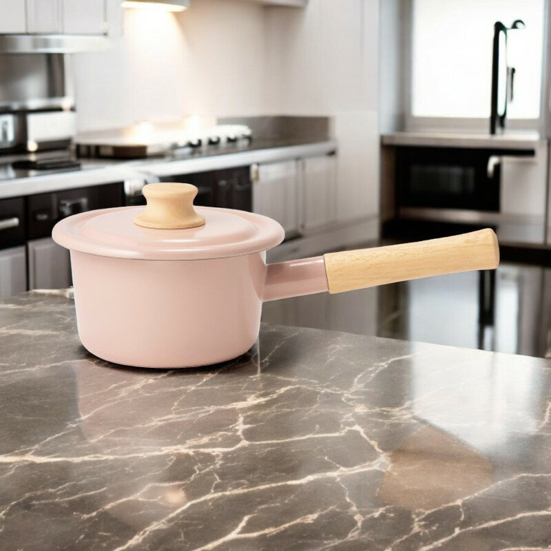 コットン ミルクパン（14cm） アッシュピンク[CTN-14M.AP14CM]