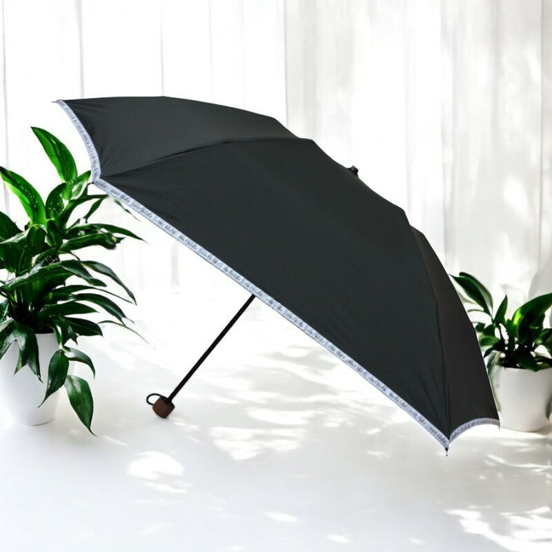 アウトサイド 晴雨兼用遮光丸ミニ傘 ブラック[719086BK]