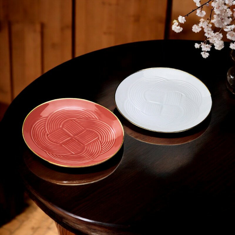 小田陶器 結 組皿揃（木箱入）/ODA03-5005B 和陶器 和陶皿 中皿セット 内祝い お祝い お礼 出産内祝い ..