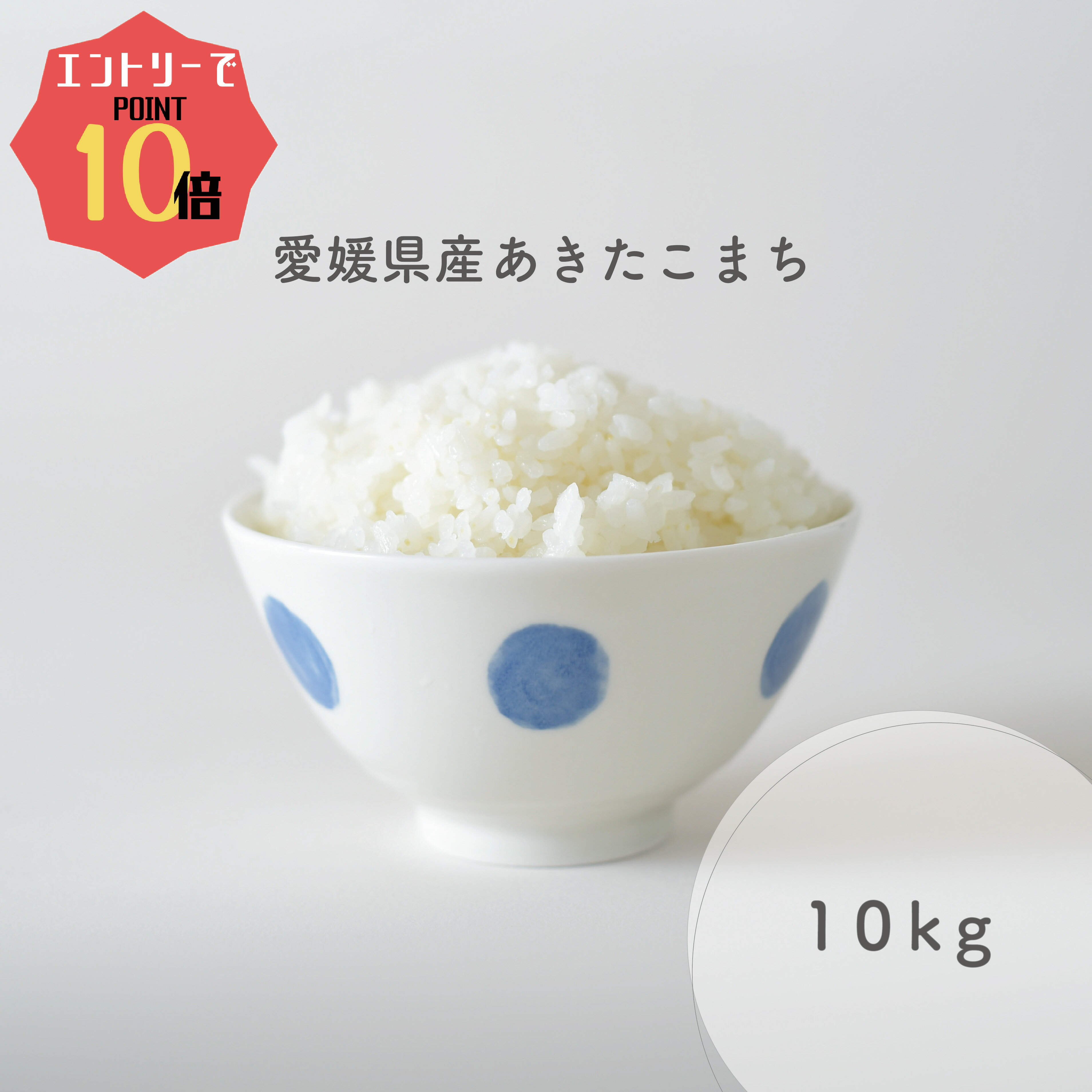 あきたこまち ★☆エントリーで10倍ポイント★☆ 愛媛県産 あきたこまち 10kg 令和5年産使用 白米 精米 備蓄米 お米 米 こめ あきたこまち 秋田こまち 秋田小町 アキタコマチ お米のまるひ マルヒ マルヒ食糧 国産 業務用 飲食店 家庭用 ギフト 10キロ