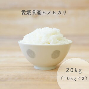 愛媛県産 ヒノヒカリ 20kg ( 10kg × 2 ) 令和5年産使用 白米 精米 備蓄米 お米 米 こめ ひのひかり ヒノヒカリ お米のまるひ マルヒ マルヒ食糧 国産 業務用 飲食店 家庭用 ギフト 贈答 贈り物 20キロ