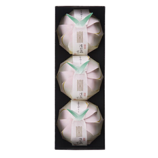 御祝い 内祝い プレゼント 贈り物 ギフト 宗家 源 吉兆庵 清水白桃ぜりぃ3個入のサムネイル