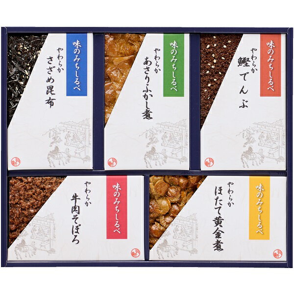 Rakuten - 銀座 新之助 貝新 やわらか煮詰合せ5品入 SSK-30