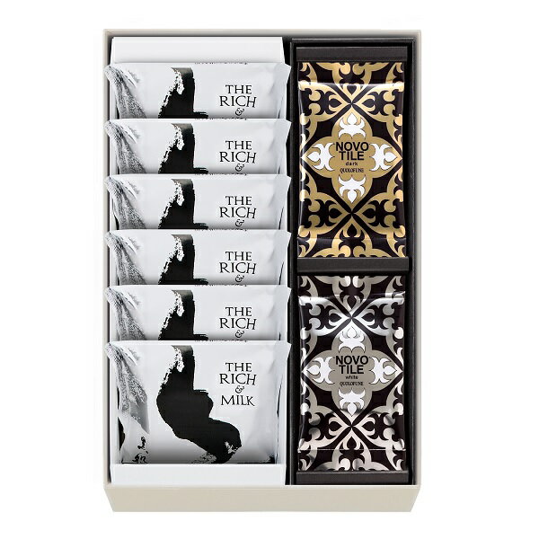 ギフト 贈り物 黒船　詰合せ　ザリッチアンドミルク7枚入・ノボタイルDW12枚入のサムネイル