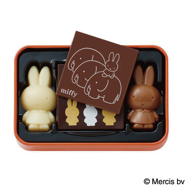 バレンタイン チョコ チョコレート ディック・ブルーナ by モロゾフ ミッフィーコレクション4個のサムネイル