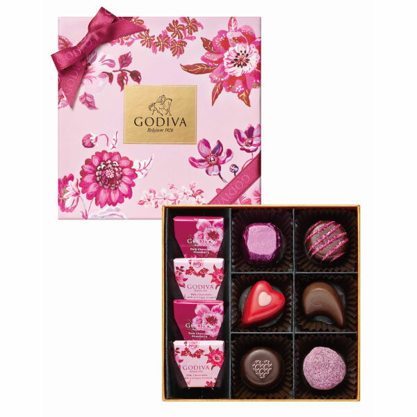 バレンタイン チョコ チョコレート ゴディバ GODIVA ときめく心 アソートメント（10粒入）のサムネイル