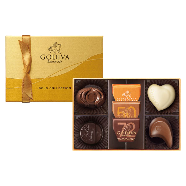 ホワイトデー チョコ チョコレート ゴディバ GODIVA ゴールド コレクション（7粒入）のサムネイル