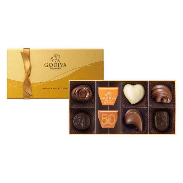 ホワイトデー チョコ チョコレート ゴディバ GODIVA ゴールド コレクション（8粒入）のサムネイル
