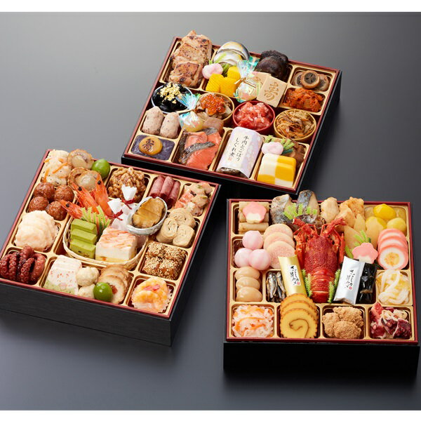 【千賀屋】彩華千　和風三段重