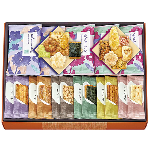 お歳暮 和菓子 菓子 送料無料 御歳暮 ギフト 中央軒煎餅 アソートギフト SRのサムネイル