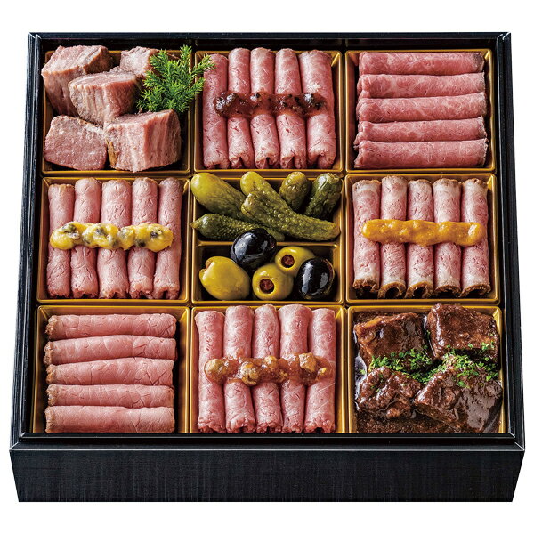 T-41【ローストビーフの店 鎌倉山】肉おせち一段重のサムネイル