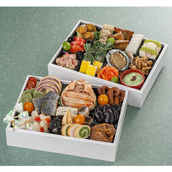 WEB-49【三久食品】喪中おせち　和洋二段重