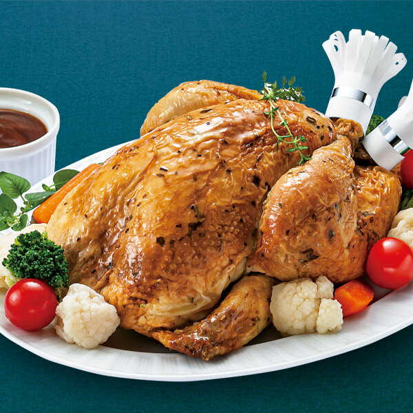 エントリーでP5倍 クリスマスケーキ ホテルオークラ ローストチキン香草焼き エントリーでポイント5倍（11月27日01：59迄）のサムネイル