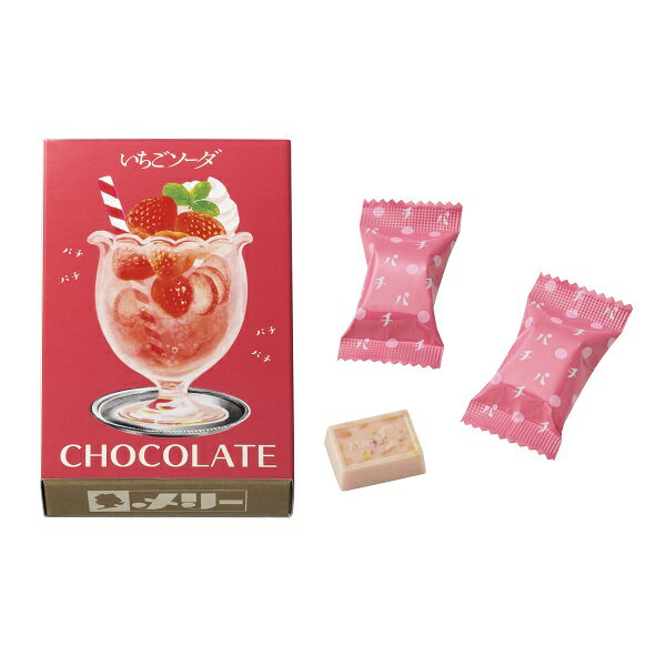 バレンタイン チョコ メリーチョコレート　はじけるキャンディチョコレート。いちごソーダ5個のサムネイル