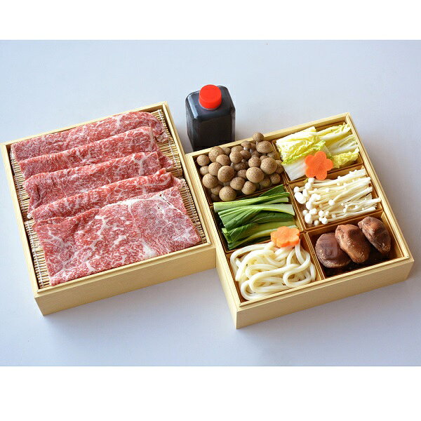 おせち 2人前 【福井　一乃松】若狭牛すき焼きセット maruhiro-dep-10082902 まるひろオンラインショップ サンプル画像2
