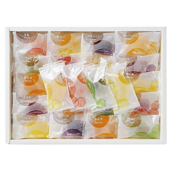 エントリーでP5倍 残暑見舞い ギフト 内祝 彩果の宝石フルーツゼリーコレクション FC201 エントリーでポイント5倍（8月27日09：59迄）のサムネイル