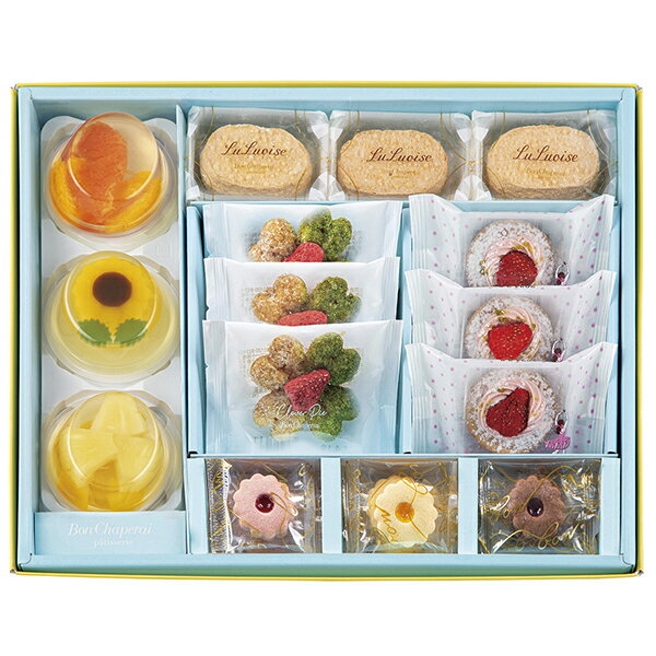 お中元 暑中見舞い 送料無料 洋菓子 ギフトボンシャペリーサマーガトーアソート BSG‐30のサムネイル