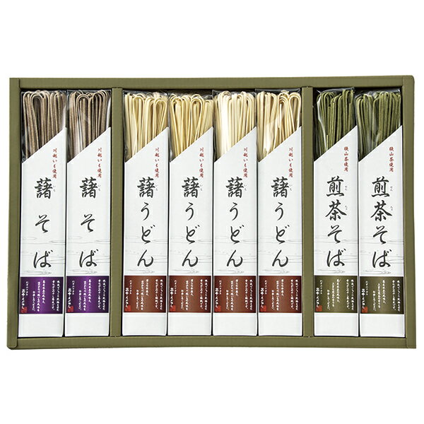 乐天商城 - 丸広 川越いもうどん・いもそば・お茶そば詰合せ KT-20M