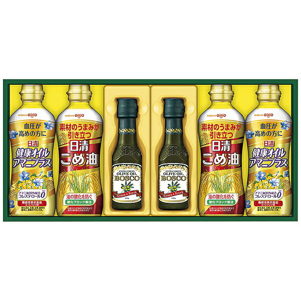 乐天商城 - 日清ボスコ オリーブオイル&バラエティオイルギフト BM-30