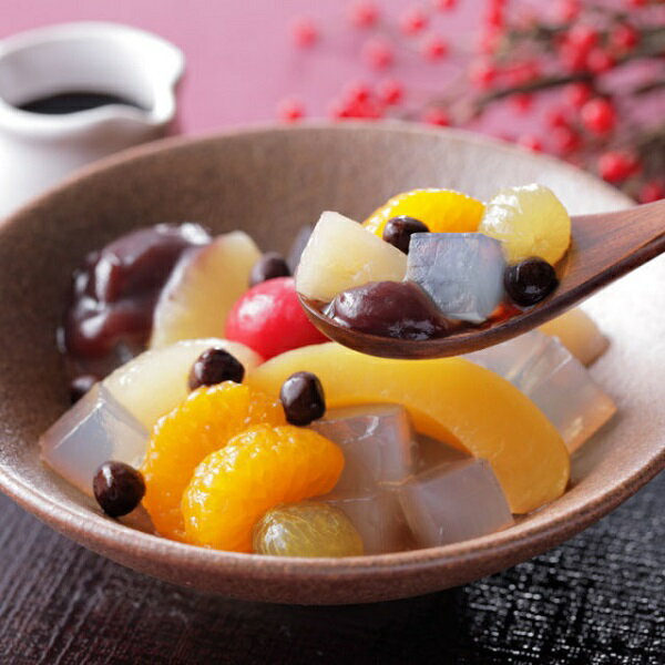 榮太樓　あんみつ（白蜜）