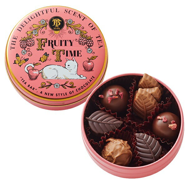 バレンタイン チョコ TEA BAR by モロゾフタイニーカン(フルーティータイム)12個のサムネイル