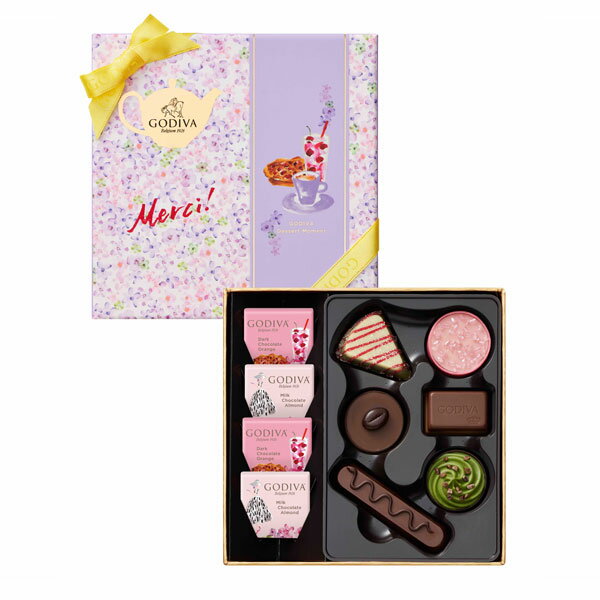 エントリーでP5倍 ホワイトデー ゴディバ デザート・モーメント 春のはじまり アソートメント（10粒入） エントリーでポイント5倍！(3月11日1時59分迄)のサムネイル