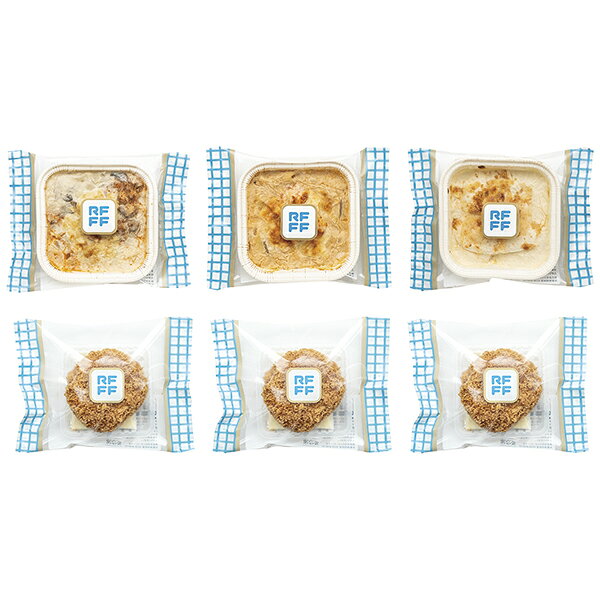 ■商品詳細内容量：海老好きの贅沢クリームグラタン110g、ドフィノワ じゃがいもグラタン100g、黒毛和牛のごちそうドリア115g、海老好きの海老カツ タルタルソース付き（海老カツ70g＋ソース20g）×3賞味期限：冷凍で361日温度帯：冷凍便でお届けいたします。特定原材料：商品記号:047‐3G＆EK■お届け時期についてお届け時期：順次発送(5日~10日で発送)備考：カタログ掲載P29沖縄・離島は配送できません■発送について ※商品画像はイメージです。パッケージ・内容・価格等、予告なく変更させていただく場合がございますので予めご了承ください。※ご贈答用包装・指定日配送はご容赦ください。■返品・交換について※商品の特性上、返品・交換はご容赦ください。