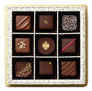 バレンタイン チョコ チョコレート デメルトリュフ9粒入