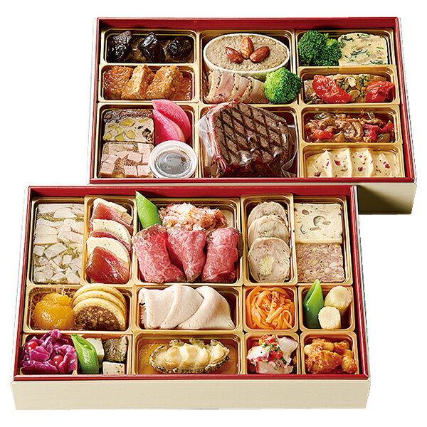 エントリーでP5倍 三代目たいめいけん 洋風二段重 エントリーでポイント5倍（10月17日09：59迄）