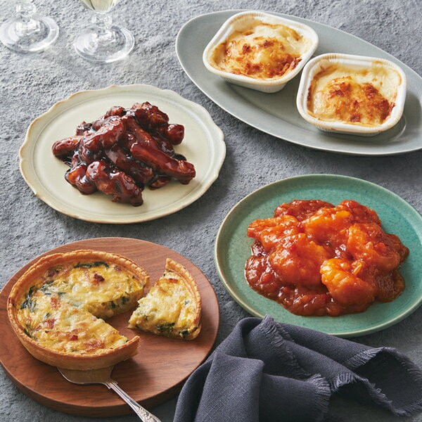 RFFF エビチリ・黒酢の酢豚＆2種デリセット