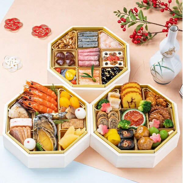 WEB-1【日本の極み　千里山荘】和洋八角三段重