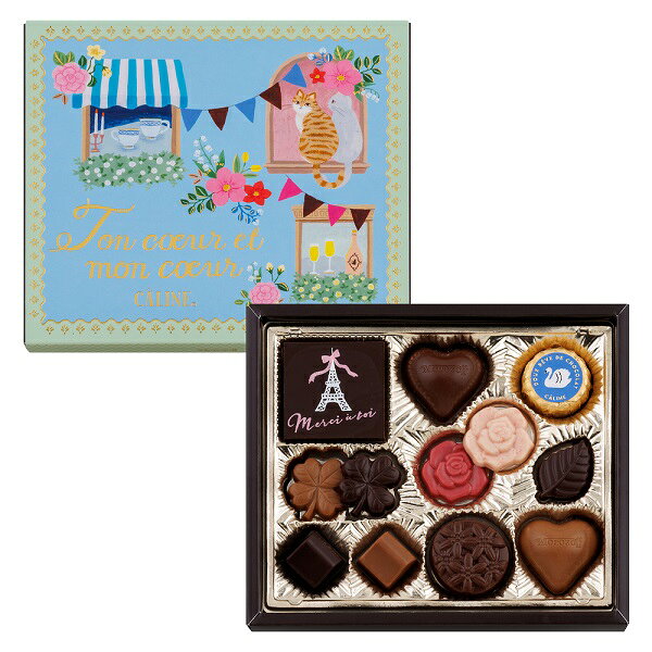 バレンタイン 2026 カリーヌ by モロゾフカリーヌ フローラル 12個