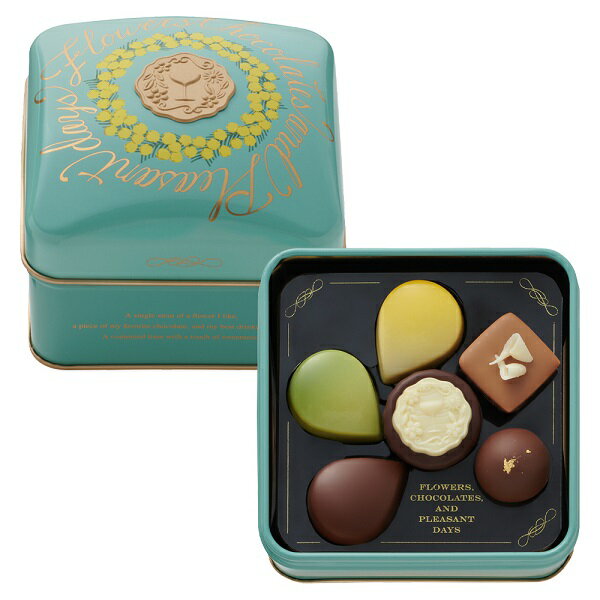 バレンタイン チョコレート 2026 花と酒とチョコレート 窓明かりと朝のうた 6個