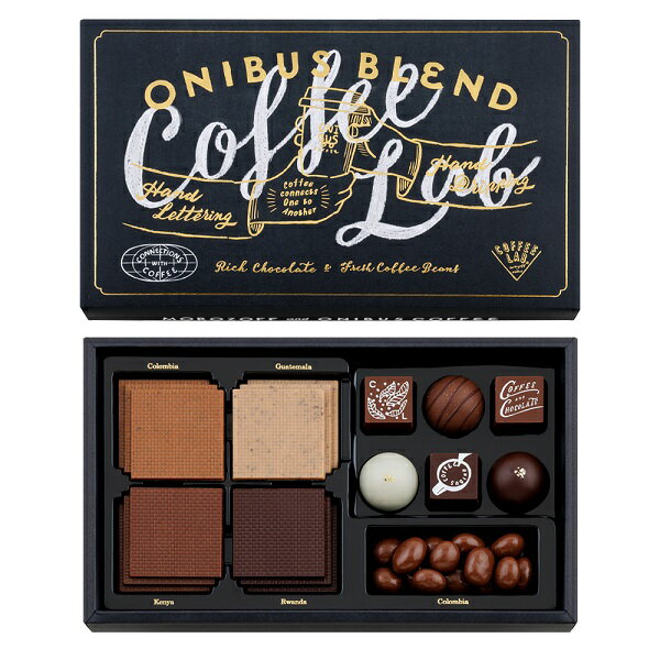バレンタイン 2026 コーヒーラボ（モロゾフ×オニバスコーヒー） オニバスブレンド 18個、18gの商品画像
