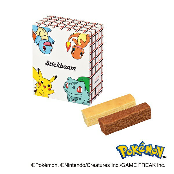 バレンタイン 2026 ユーハイム（ポケモン） スティックバウム(4個入)
