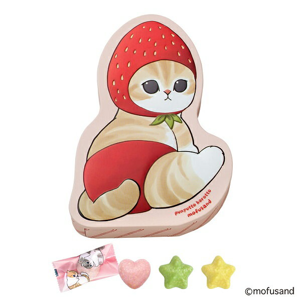 バレンタイン チョコレート 2026 ぷにゅっところっと mofusand おすわりにゃんこ缶