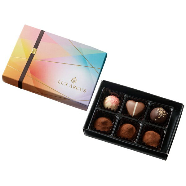 バレンタイン チョコレート 2026 LUX ARCUS ルクス・アルクス トリュフ＆ショコラ6コ