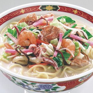 〈和泉屋〉長崎で作ったちゃんぽんです。