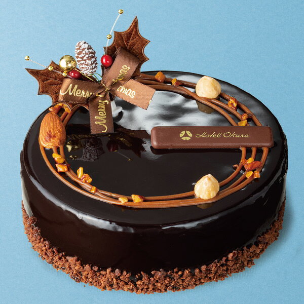 ホテルオークラ キャラメルダブルナッツショコラ 5号 代引不可商品のサムネイル