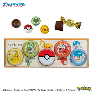 ホワイトデー ポケモンお菓子入りミニ缶セット(ポケモン)