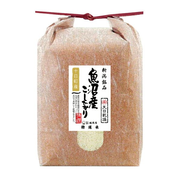 新米 令和7年度産 天日乾燥米 魚沼十日町産 こしひかり 1回注文 1袋 5kg コシヒカリ