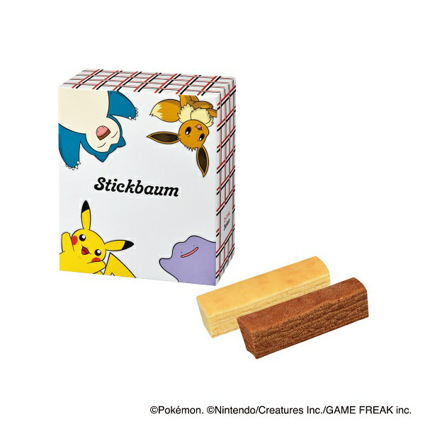 バレンタイン ポケモン ピカチュウバレンタイン チョコ 2025 スティックバウム 4個入のサムネイル