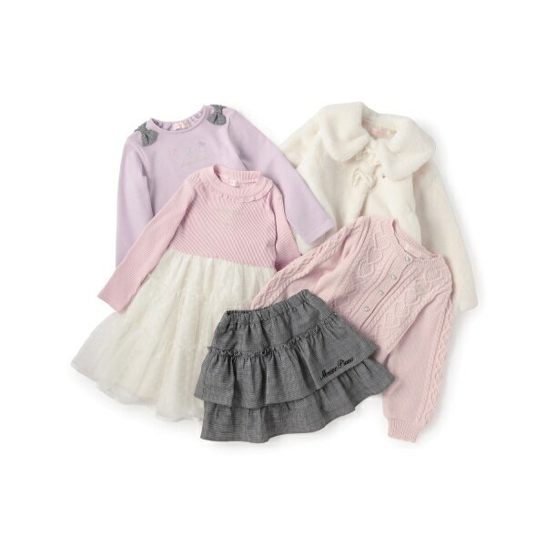 福袋 2026 ナルミヤ キッズ 女の子 メゾピアノ Aセット130cm