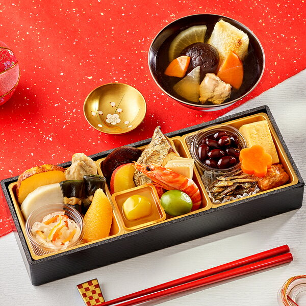 おせち 1人前 【石井食品】イシイの迎春小箱（江戸雑煮付） maruhiro-web-10039756 マルヒロWEBショップ パッケージ画像